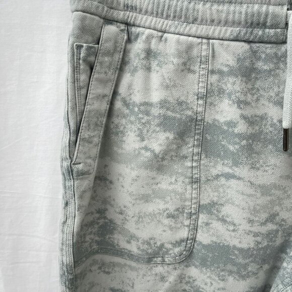 Athleta Farallon Pebbles Texture Abalon Travel Lifestyle Jogger Pants Women L - Picture 3 of 12